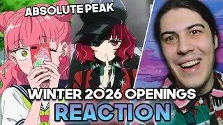 WINTER ANIME 2026 OPENINGS (Frieren, Golden Kamuy, Polar Opposites, & More...) | Reaction