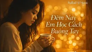 Đ&ecirc;m Nay Em Học C&aacute;ch Bu&ocirc;ng Tay | ST: Ly Trần | Buồn Ướt Mi | Ballad AI Music