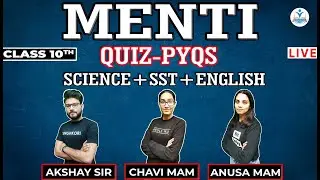 SCIENCE vs ENGLISH vs SOCIAL SCIENCE | 🔥CLASS 10TH - MENTI QUIZ - PYQ'S🔥 | CLASS 10 CBSE BOARD 2023
