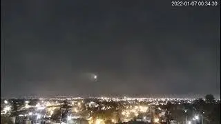 Meteorito en la CDMX | 7 de enero de 2022