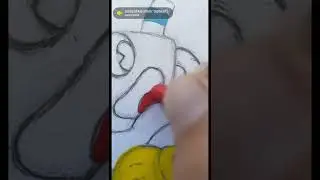 Drawing Mugman with Posca!