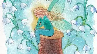 Watercolour Winter Faerie 