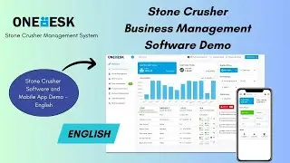 Stone crusher management software and mobile app Onedesk Demo (English)-New