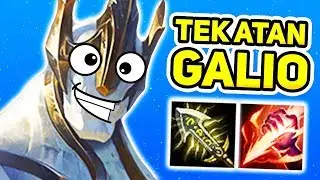 AD GALİO TEK ATIYOR! JUNGLE OYNAMAK İSTEYENLER İZLESİN!