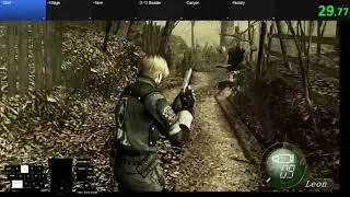 RE4 Start 1:06.37 No Crit (Handgun Rotate Inventory)