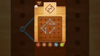 Line Puzzle String Art Bamboo Level 17 Solution