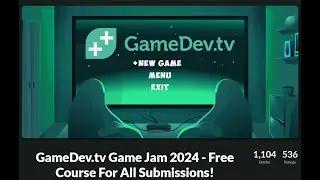 GameDev.TV Game Jam 2024 - Playing game submissions with feedback