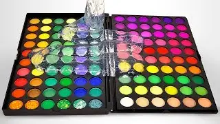 Slime e maquiagem se misturam? Experiência Divertida!