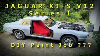 JAGUAR XJ-S V12 Series 1 - DIY Paint Job - Den Jag selbst lackieren? Ehrlich?