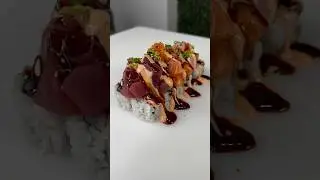 TOP 10: OVER THE RAINBOW ROLL 🌈🍣 Be honest, would you try it?!