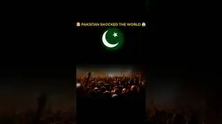 🤯 Pakistan shocked the whole World 😱 #shorts