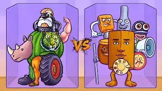 Merge Fellas ITALIAN BRAINROT 04 vs SAHUR BRAINROT ⁉️ Boss + Boss I New Update - Reaching Max Level!