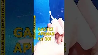 Seu carro riscou e saiu a tinta? Fa&ccedil;a MICRO PINTURA EM CASA MESMO! 🎨🖌️ #esteticaautomotiva
