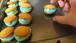 Mermaid Cookie Treats! Clam Peral Cookies