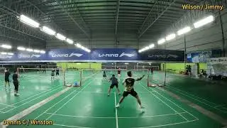 24/12/25 Weekly Play (Dennis C/Winston VS Wilson/Jimmy)