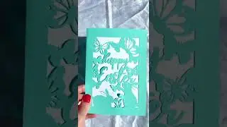 Happy Easter Cards are out!  🌷#cricutmade #diyeasycrafts #diyeaster #easter #eastercrafts #cricut