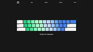 How create keyboard layout page will work in LETA