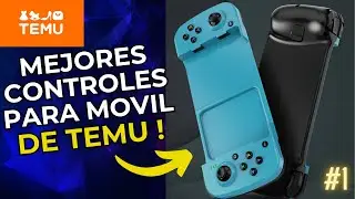 TOP 3 - CONTROLES PARA CELULAR  ANDRID , IPHONE Y MAS, DE TEMU2025! 🎮📱