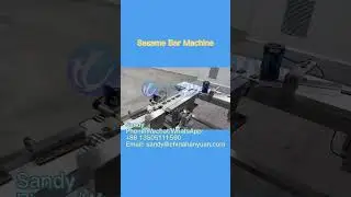 Sesame Candy Machine Sesame Bar Equipment Candy Bar Packing Production Line#sesamecandy#sesamebar