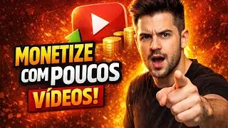 Monetize o YouTube Com Poucos V&iacute;deos
