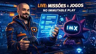 [AO VIVO] Farmando a Chave da Immutable Play! Quais JOGOS valem a pena? Vem escolher comigo!