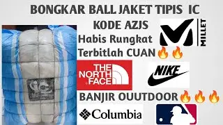 BONGKAR BALL JAKET TIPIS  IC(icheon industry) Trade  Korea kode AZJS