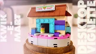 Lego Kwik-E-Mart (With Interior) Desktop Vignette