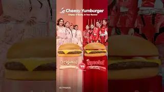 Jollibee Cheesy Yumburger TV Ad Q4 2025 15s with BINI (BCC/HD/ST)