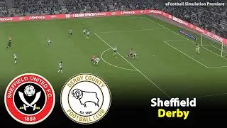 Sheffield United vs Derby County | EFL Championship 2025/26 | eFootball PES Simulation