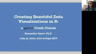 useR! 2020: ggplot2 crash course (Samantha Tyner), tutorial
