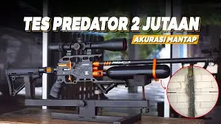 TES PREDATOR BARACUDA X 2 JUTAAN AKURASI MANTAP !! PROMO SENAPAN ANGIN PCP PREDATOR TERBARU 2025