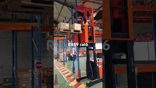 R489 cat 6 #caces #logistics #chariot