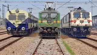 High Speed Late Running Trains Compilation | Train Videos | Indian Railways