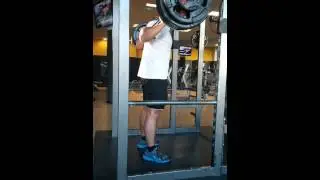 Back squat 5x135