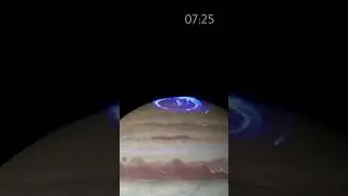 Jupiter's Auroras #shorts #science #solarsystem #astro  #facts