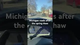 Michigan roads after the spring thaw&hellip;. #PureMichigan
