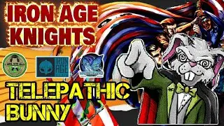 Iron age Knights #44 with Telepathic Bunny Comics 1