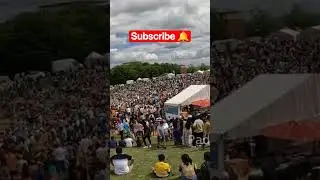 Crowd at Milton Keynes UK on India Day #padachari #flower#mohiniyattam #travel#europeantravel #india