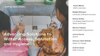 WSP Global Panel: Advancing Solutions to Water Access, Sanitation and Hygiene
