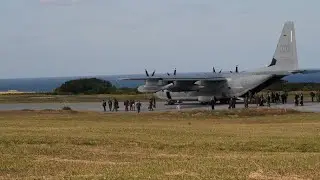 Ie Shima Runway Commencement Ceremony | US Marines in Okinawa, Japan