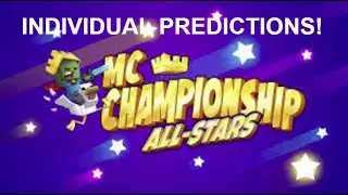 MCC ALL STARS INDIVIDUAL PREDICTIONS!