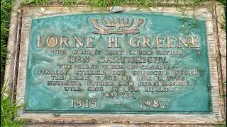 How to find actor Lorne Greene's gravesite