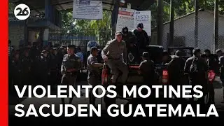 🇬🇹 GUATEMALA | Ocho policías muertos en una oleada de ataques y motines