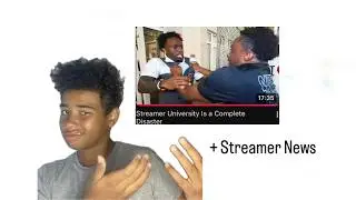 Sreamer Universety and Streamer News (React)
