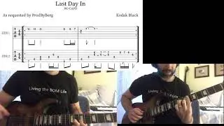 Kodak Black - Last Day In (Guitar Loop with Tab)