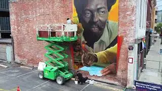 Etheridge Knight: Bicentennial Legends Mural