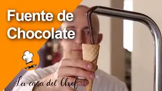 Fuente de chocolate profesional