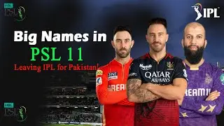 PSL Takes Over! Big Stars Drop IPL to Join Pakistan Super League / Game on with Basit