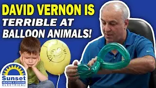 Great at HVAC, Terrible At Balloon Animals | Sunset Heating & Cooling