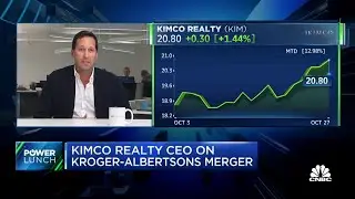 Kimco Realty stands to gain from Kroger-Albertsons deal, says Kimco CEO